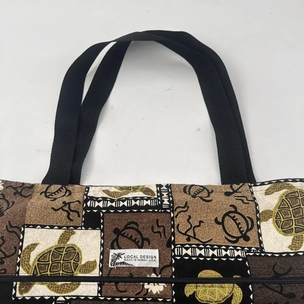 Local Design Made in Hawaii COTTON TOTE BAG Classic Design Island Aloha Wear Bag - Picture 6 of 12